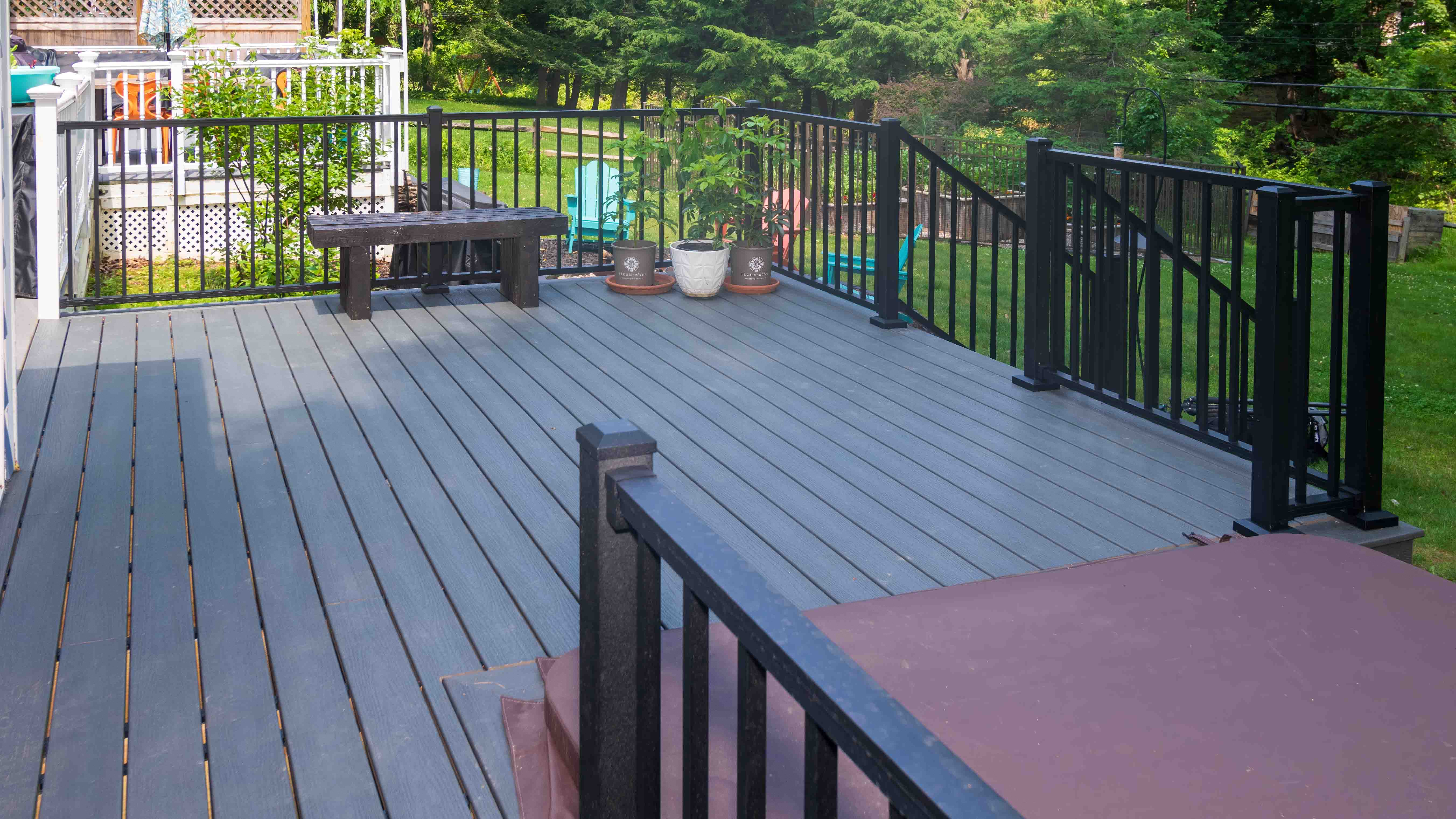 Interior Remodeling Contractors: Deck Replaced (Drummer Interiors) deck replacement-company training photography-drummer interiors-upstate ny